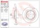 BREMBO Bremsscheibe 08.N267.11