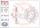 BREMBO Bremsscheibe 09.4987.2X