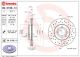 BREMBO Bremsscheibe 09.5166.1X