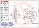 BREMBO Bremsscheibe 09.5843.3X