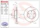 BREMBO Bremsscheibe 09.6706.10