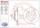 BREMBO Bremsscheibe 09.6912.10