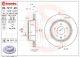 BREMBO Bremsscheibe 09.7217.21