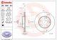 BREMBO Bremsscheibe 09.7291.20