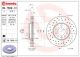 BREMBO Bremsscheibe 09.7629.1X