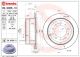 BREMBO Bremsscheibe 09.9086.11
