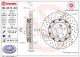 BREMBO Bremsscheibe 09.9313.33