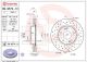 BREMBO Bremsscheibe 09.9574.1X