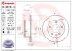 BREMBO Bremsscheibe 09.9618.14