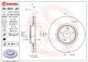 BREMBO Bremsscheibe 09.9821.21