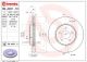 BREMBO Bremsscheibe 09.A401.11