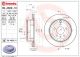 BREMBO Bremsscheibe 09.A629.11