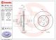 BREMBO Bremsscheibe 09.A713.11