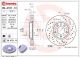 BREMBO Bremsscheibe 09.A721.1X