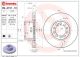 BREMBO Bremsscheibe 09.A741.10