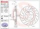 BREMBO Bremsscheibe 09.A817.11