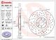 BREMBO Bremsscheibe 09.A829.2X