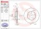 BREMBO Bremsscheibe 09.A864.11