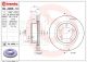 BREMBO Bremsscheibe 09.A966.11