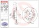 BREMBO Bremsscheibe 09.B041.11