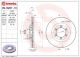 BREMBO Bremsscheibe 09.B267.10
