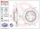 BREMBO Bremsscheibe 09.B338.2X