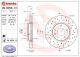 BREMBO Bremsscheibe 09.B356.1X
