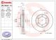 BREMBO Bremsscheibe 09.B402.10