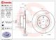 BREMBO Bremsscheibe 09.B414.11
