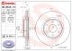 BREMBO Bremsscheibe 09.B545.11