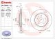BREMBO Bremsscheibe 09.B560.10