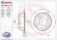 BREMBO Bremsscheibe 09.B612.10