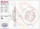 BREMBO Bremsscheibe 09.B614.10