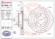 BREMBO Bremsscheibe 09.B634.1X
