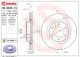 BREMBO Bremsscheibe 09.B636.11