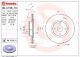 BREMBO Bremsscheibe 09.C136.11