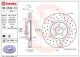 BREMBO Bremsscheibe 09.C542.1X