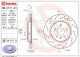 BREMBO Bremsscheibe 09.C711.21