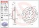 BREMBO Bremsscheibe 09.C743.21