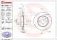 BREMBO Bremsscheibe 09.C824.11