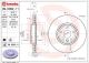 BREMBO Bremsscheibe 09.D062.11