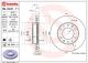 BREMBO Bremsscheibe 09.D431.11
