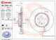 BREMBO Bremsscheibe 09.D550.23