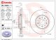 BREMBO Bremsscheibe 09.D608.11