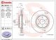BREMBO Bremsscheibe 09.D619.11