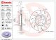 BREMBO Bremsscheibe 09.D763.11
