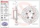 BREMBO Bremsscheibe 09.D805.11