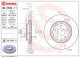 BREMBO Bremsscheibe 09.E034.11