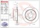 BREMBO Bremsscheibe 09.E168.11