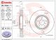 BREMBO Bremsscheibe 09.E522.11